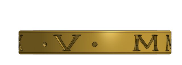 3D model of Engraved Ring