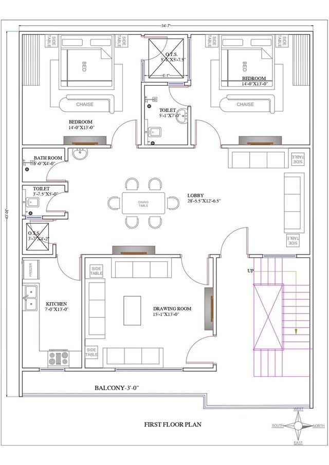 Residential Floor Plan – image 2 of 3
