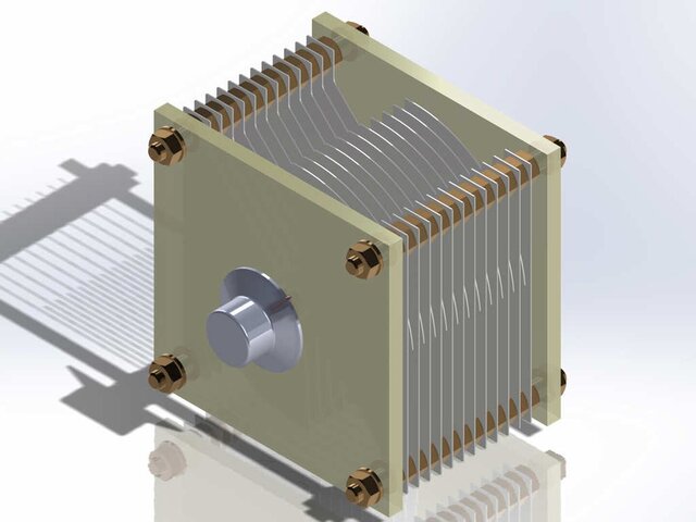 3D model of Capacitor for research