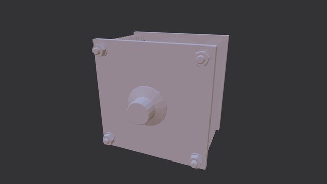 3D model of Capacitor for research