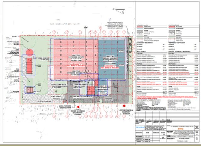 3D model of STIHL Romania – Industrial Revit BIM & Technical Design