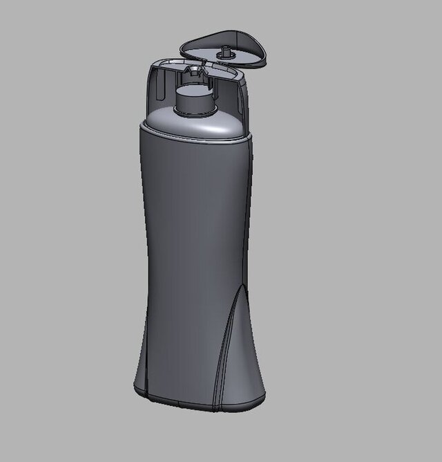 3D model of Hair Shampoo
