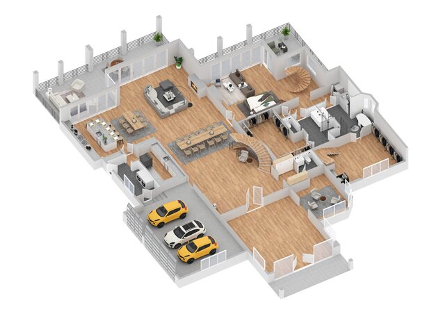 3D model of 3d-floorplan-renderings