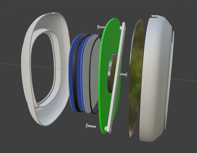 3D model of Ferro Fluid Headphones