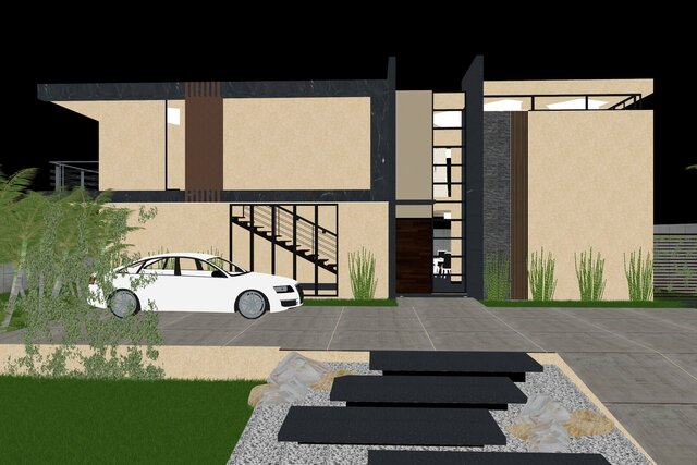 3D model of Modern Villa Exterior | Architectural 3D Visualization