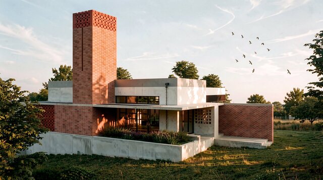 3D model of Architecture Portfolio