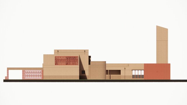 3D model of Architecture Portfolio