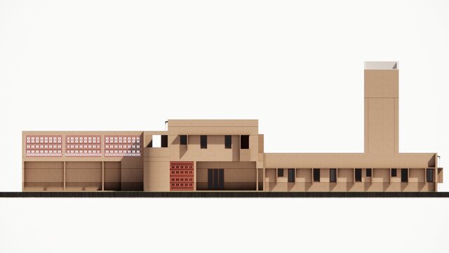 3D model of Architecture Portfolio