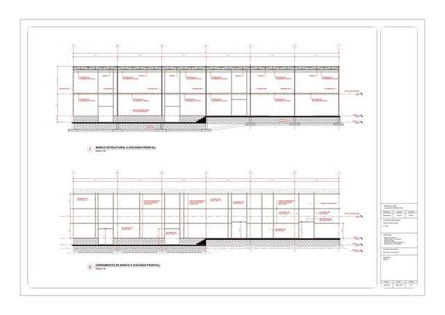 Commercial Branch Construction Drawing Set – image 21 of 33