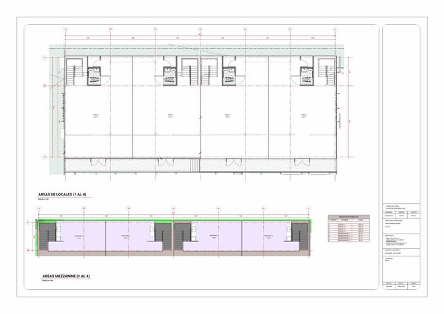 Commercial Branch Construction Drawing Set – image 8 of 33