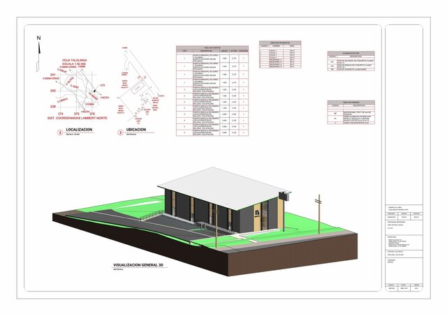 Commercial Branch Construction Drawing Set – image 7 of 33