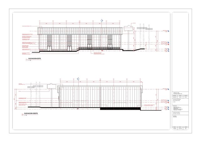 Commercial Branch Construction Drawing Set – image 6 of 33