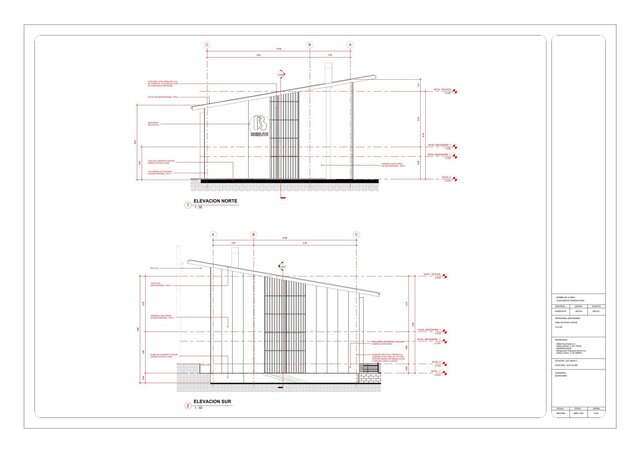Commercial Branch Construction Drawing Set – image 14 of 33
