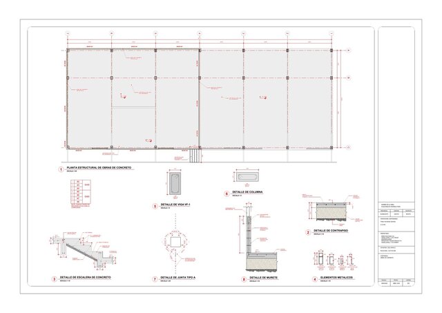 Commercial Branch Construction Drawing Set – image 15 of 33