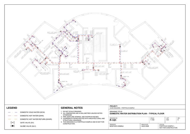 Clinic Building – MEP & HVAC Systems Design