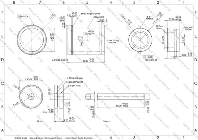 3D model of 3D CAD Modeling & Design for Manufacturing (DFM) Portfolio