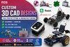 3D CAD Modeling & Design for Manufacturing (DFM) Portfolio design by dishantkinake