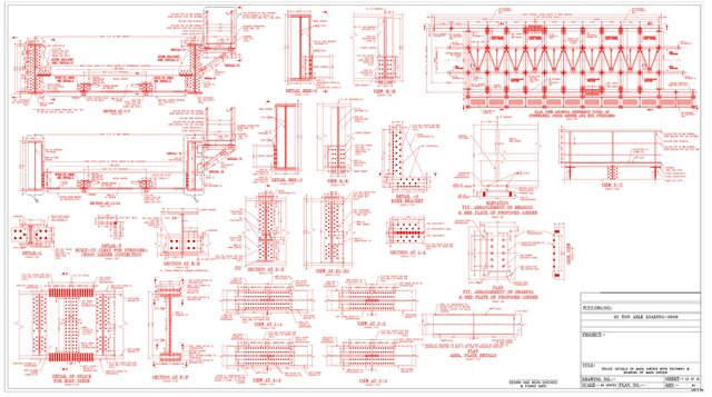 Residential Project with 2D AutoCAD Drafting & Structural Arrangement Drawing of Steel bridges, Kolkata, India – image 1 of 1
