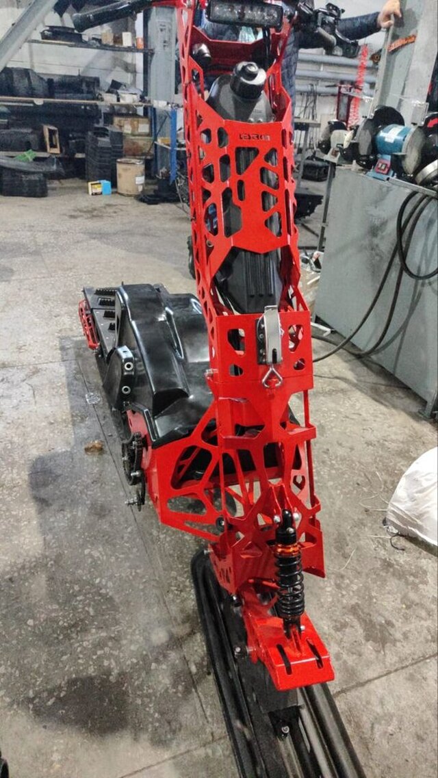 3D model of Lestron Motorized Snowboard