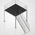 Industrial Mezzanine Access Platform | SolidWorks Weldments | AWS D1.1