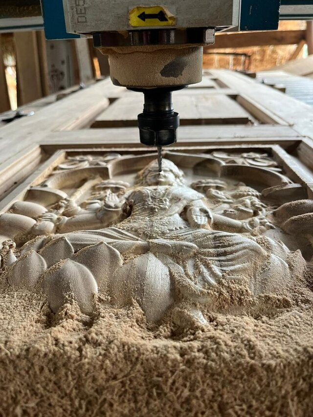3 axis CNC Models, lakshmi-devi, 2d 3d designs etc