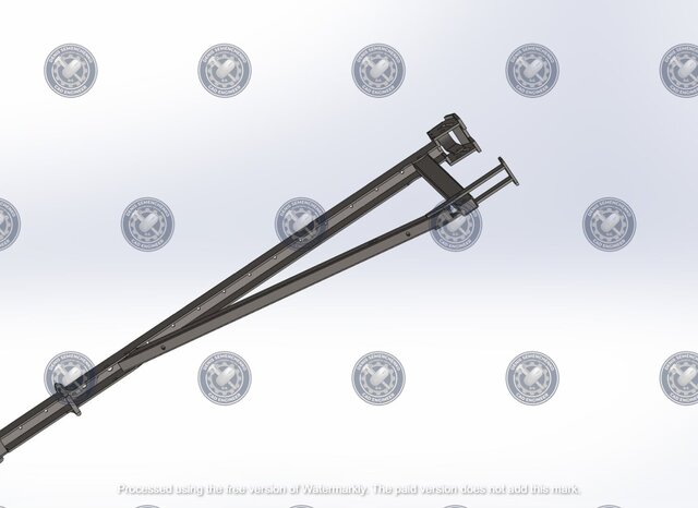 3D model of Folding Working Platform K / Heavy-Duty Scaffold Bracket