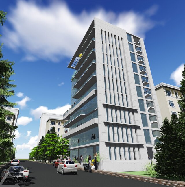Design of a 10 Storied Corporate Office in Banani, Dhaka. – image 8 of 14