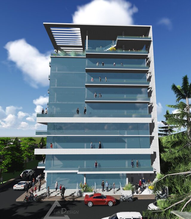 Design of a 10 Storied Corporate Office in Banani, Dhaka. – image 14 of 14
