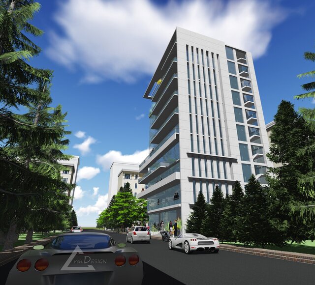 Design of a 10 Storied Corporate Office in Banani, Dhaka. – image 11 of 14