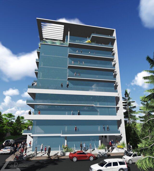 Design of a 10 Storied Corporate Office in Banani, Dhaka. – image 7 of 14