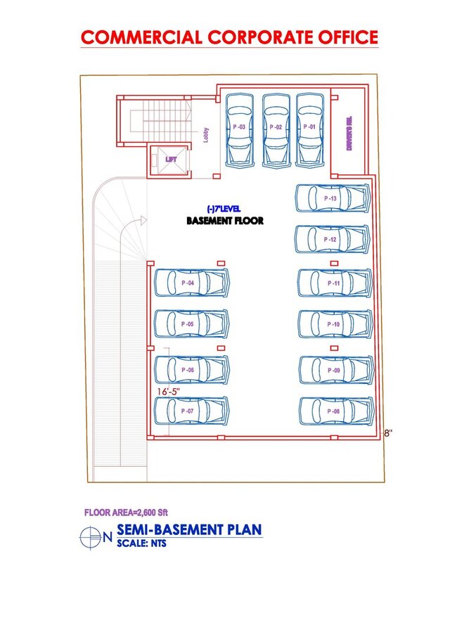 Design of a 10 Storied Corporate Office in Banani, Dhaka. – image 2 of 14