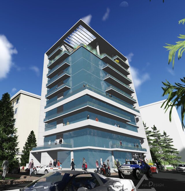 Design of a 10 Storied Corporate Office in Banani, Dhaka. – image 9 of 14