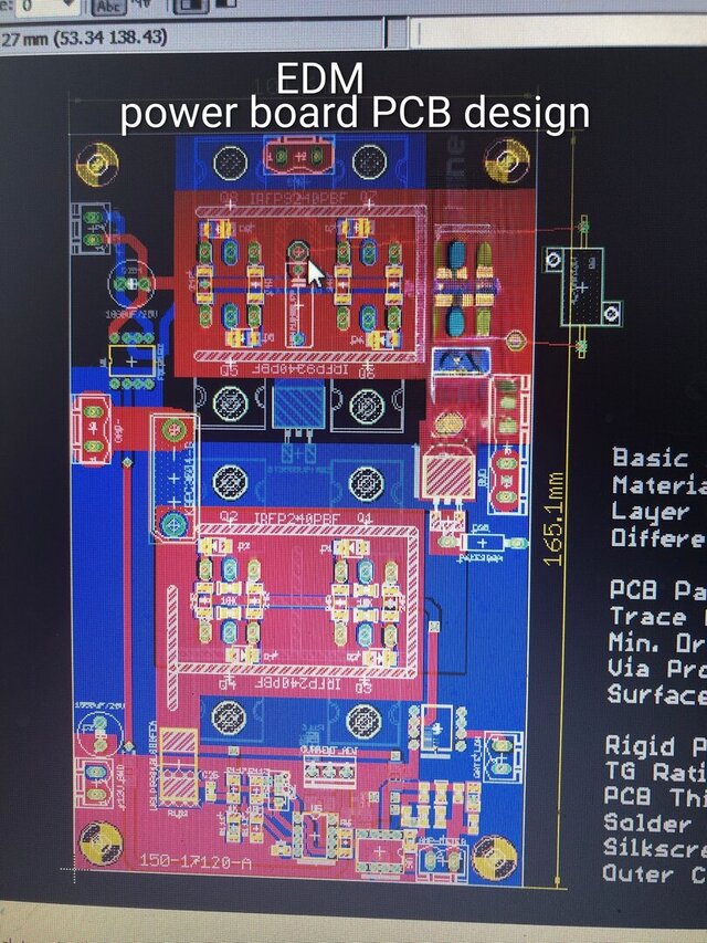 3D model of CNC WORK on different materials and with different machines..Also designing schematics and PCB boards for every type of electronics,power supply,ESP32 and all kind of digital electronics and developing a  software, and design boards up to 6 layers.