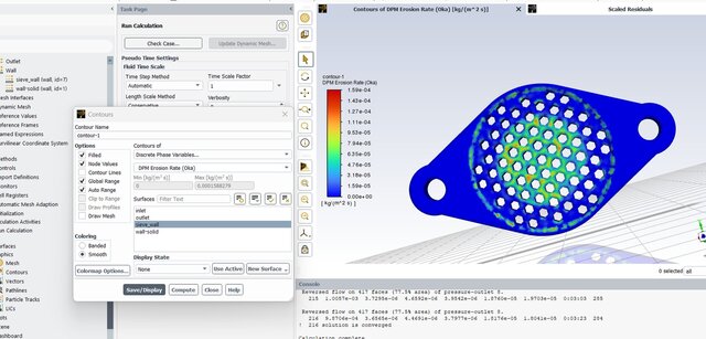 3D model of Multiphase CFD Erosion Analysis of 3D-Printed Polymer Sieve Meshes