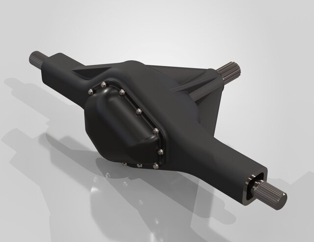 Open-type Vehicle Differential