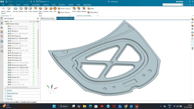 CAR BONNET