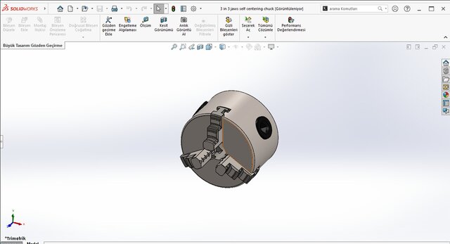 3D model of Torna makinesi ( 3 eksenli )