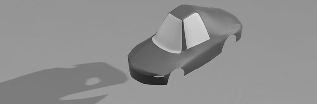Aerodynamic Race Car Body Shell Design
