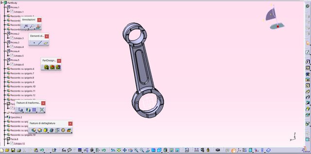 3D model of Connecting rod