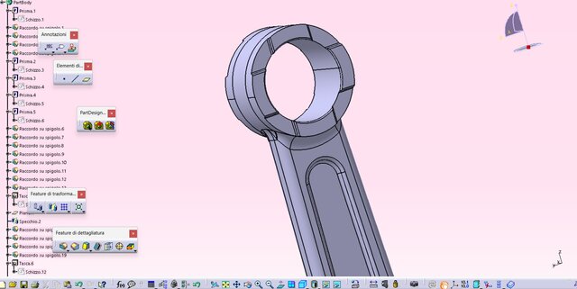 3D model of Connecting rod