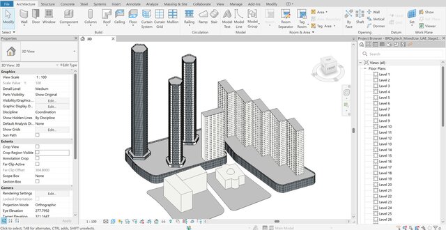 3D Revit Modeling