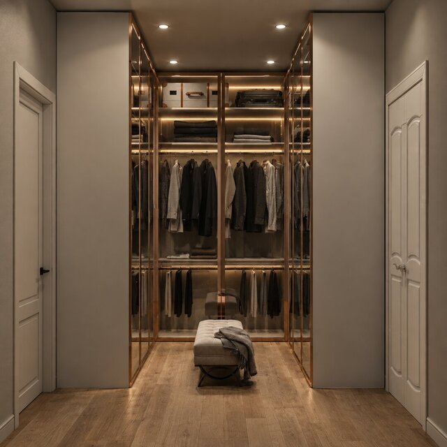3D model of DRESSING ROOM DESIGN | VISUALIZATION
