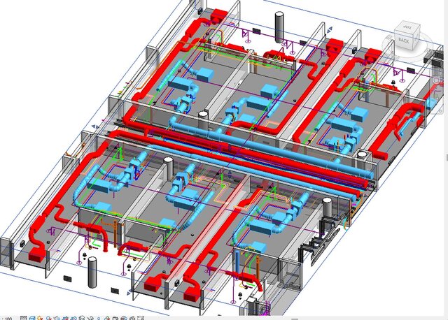 3D model of Technical Room