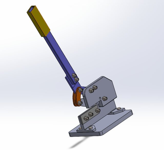 Manual Sheet Metal Cutting Machine