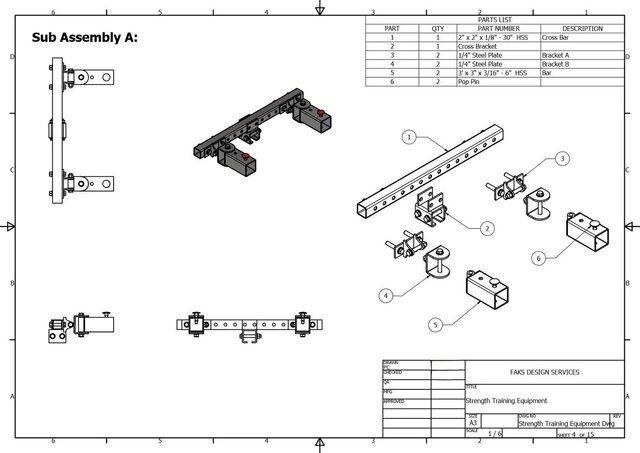 3D model of Strength Training Equipment