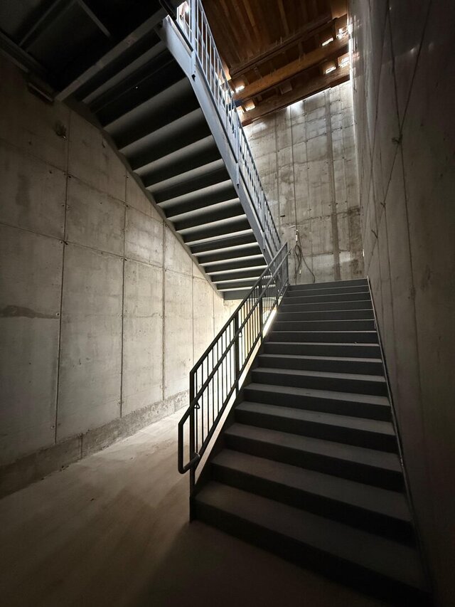 3D model of Custom Stair Systems | Design & Fabrication Drawings