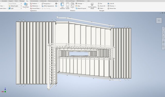 3D model of Custom Stair Systems | Design & Fabrication Drawings
