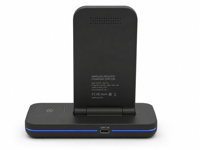 3D model of Wireless Desktop Charging Station