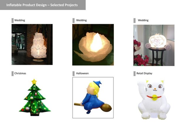 Inflatable Product Design – Selected Projects