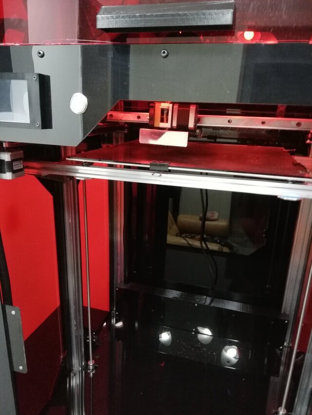 3D model of Custom Large-Format 3D Printer – Mechanical Design & Manufacturing